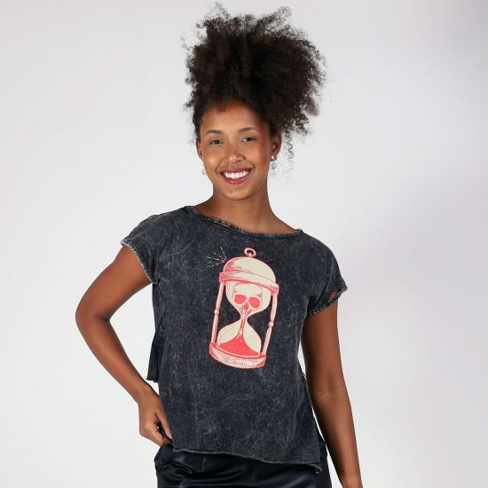 Blusa Estonada Ampulheta