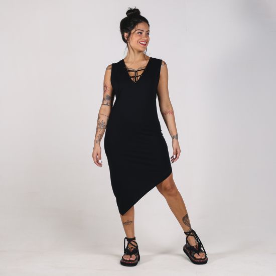Vestido Black Assimétrico