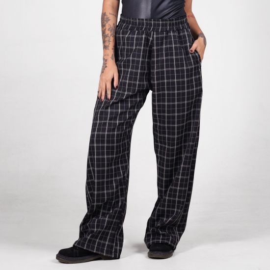 Calça Xadrez Midnight Grid