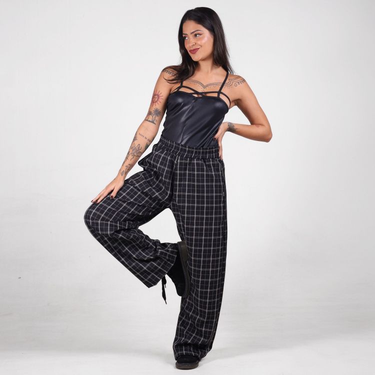 Calça Xadrez Midnight Grid