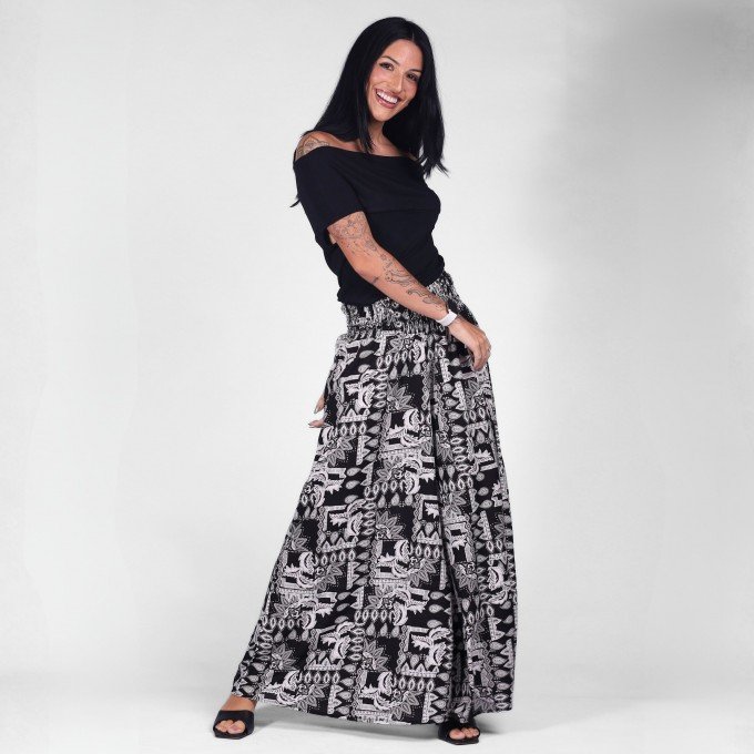 Calça Pantalona Noite Ancestral