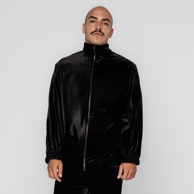 Jaqueta Bomber Veludo