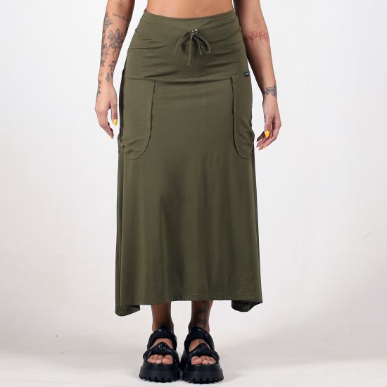 Saia Verde Musgo Style
