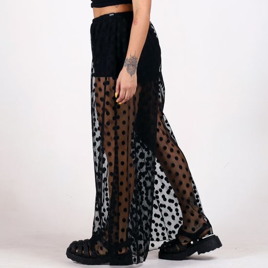 Calça Tule Poá